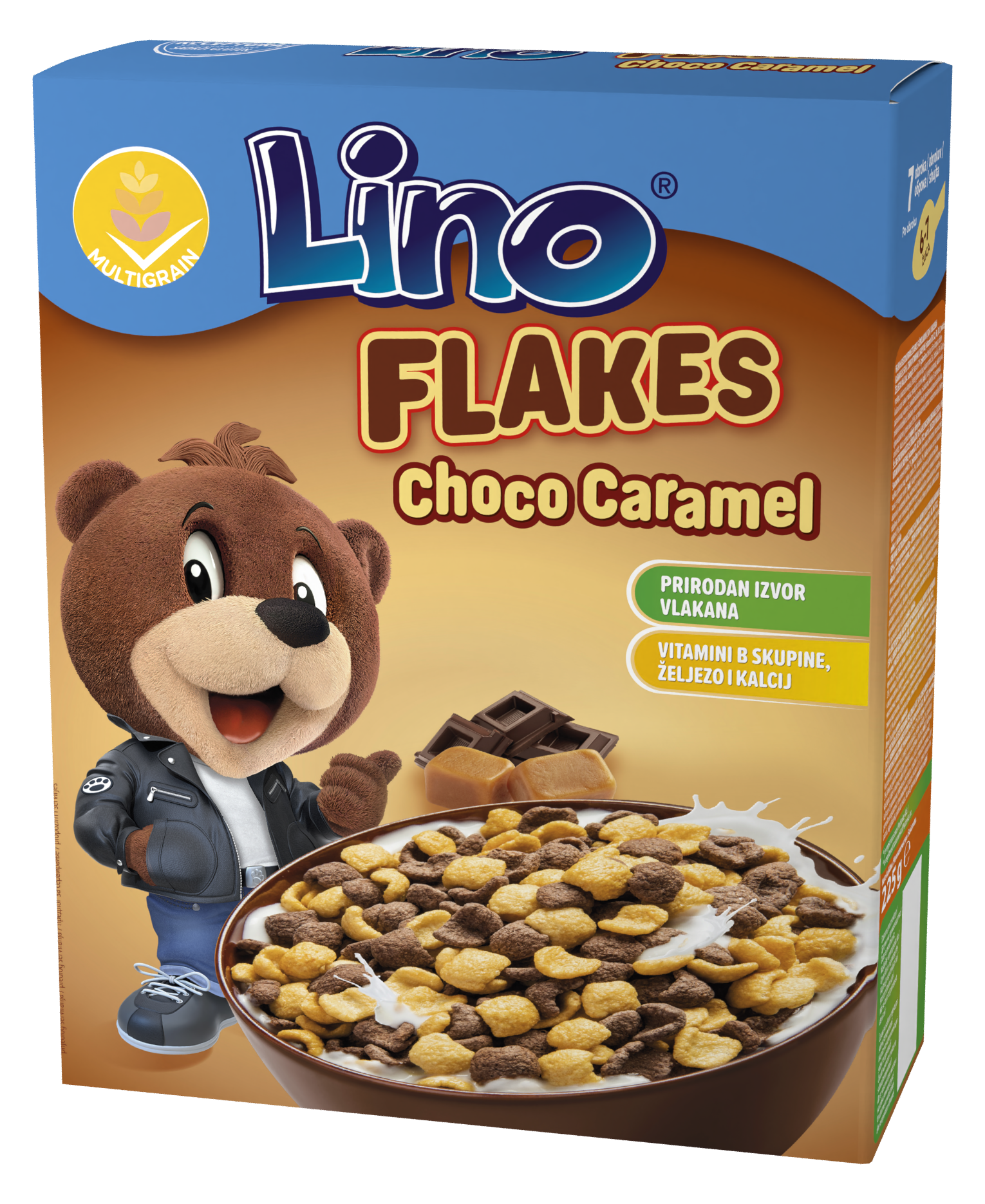 Lino Choco caramel flakes