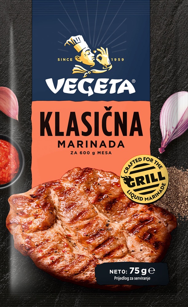 Vegeta Grill marinada classic