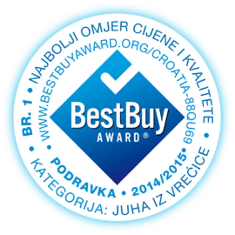 BestBuy AWARD 2014/2015 - Juha iz vrećice, PODRAVKA