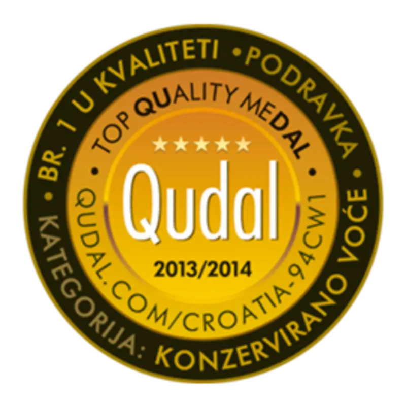 QUDAL 2013/2014 - Konzervirano voće, PODRAVKA