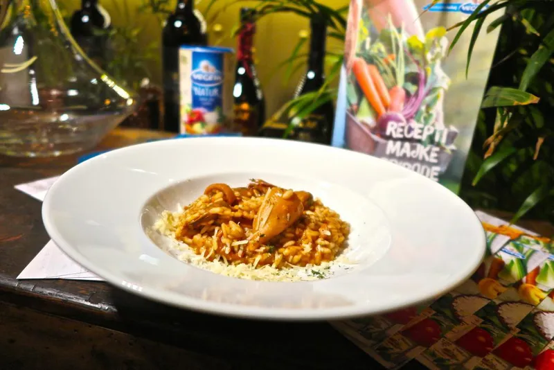 Rižoto s plodovima mora