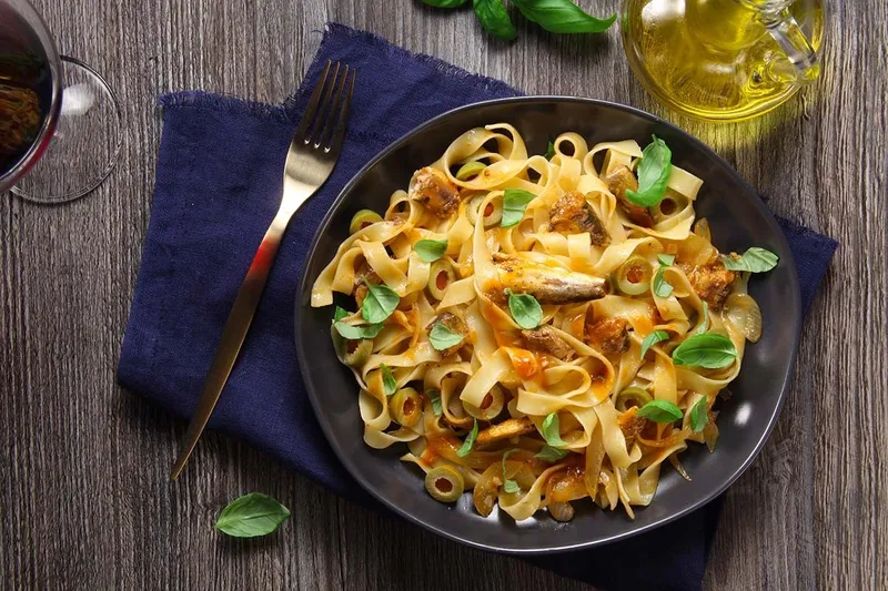 Mediteranski rezanci sa sardinama