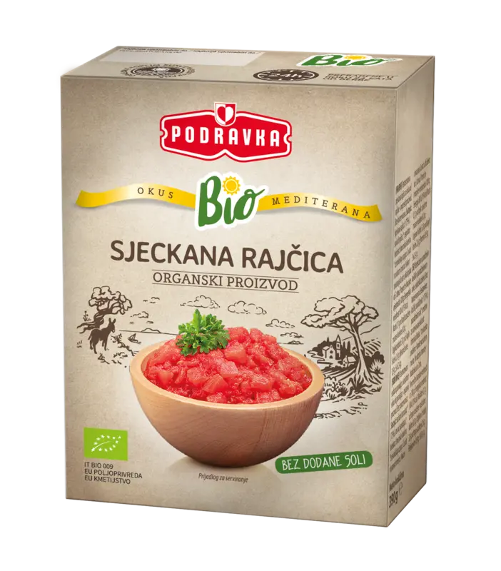 Bio sjeckana rajčica