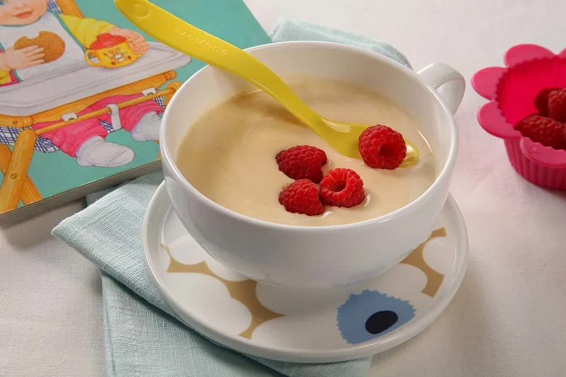 Poslastica od jogurta s voćem