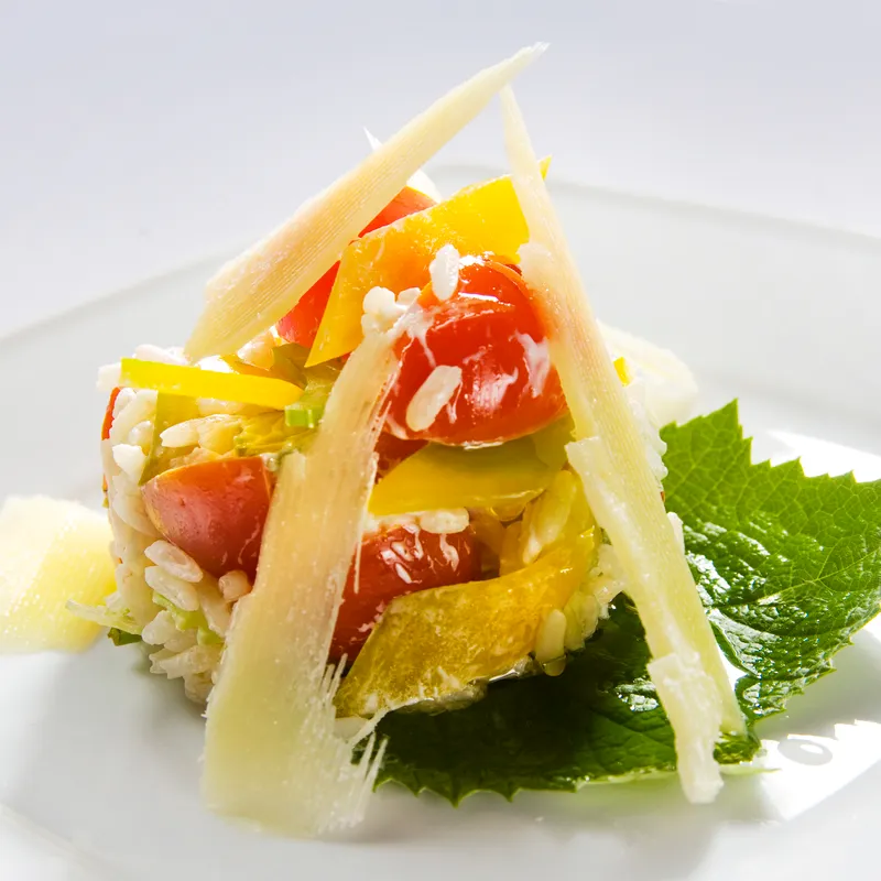 Rižoto s cherry rajčicama, paprikom