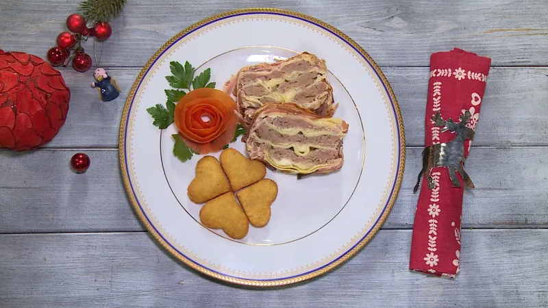 Blagdanski mesni kolač