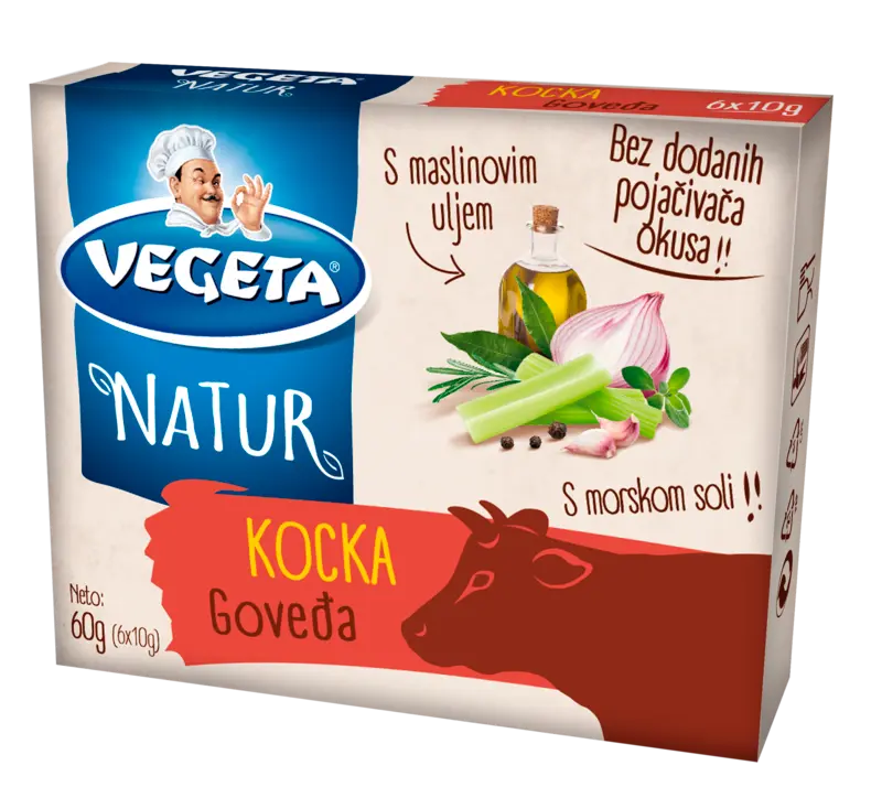 Vegeta NATUR goveđa kocka