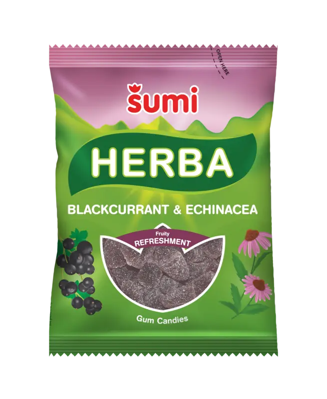 Herba gumeni bomboni ribiz & echinacea