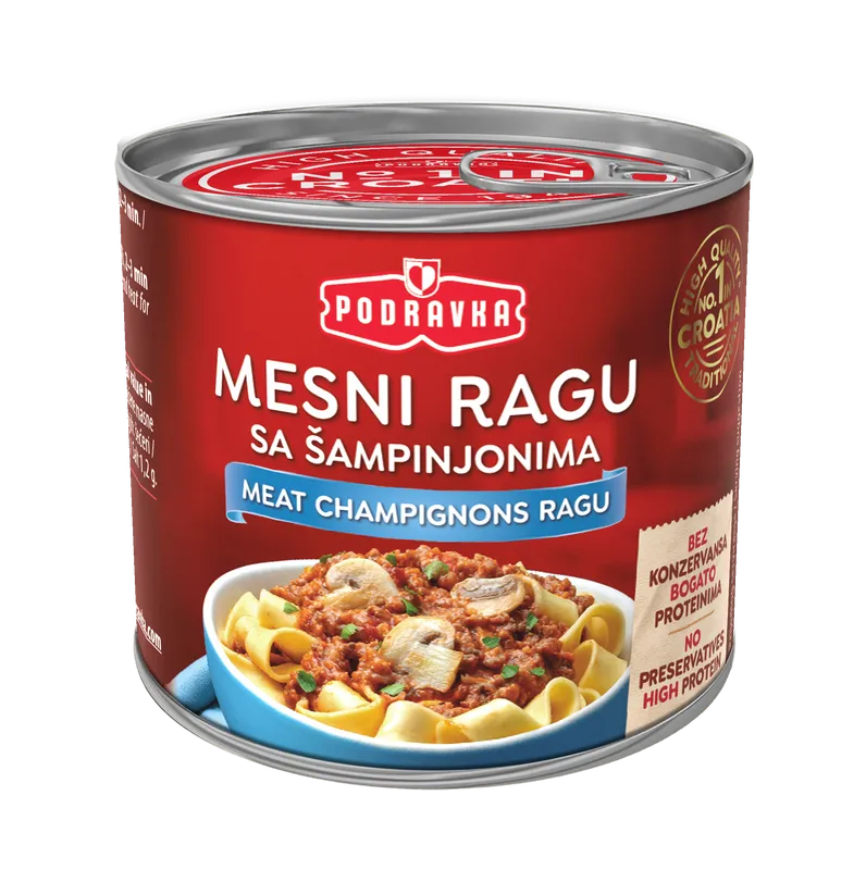 Mesni ragu sa šampinjonima
