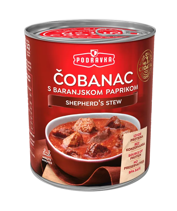 Čobanac s baranjskom paprikom