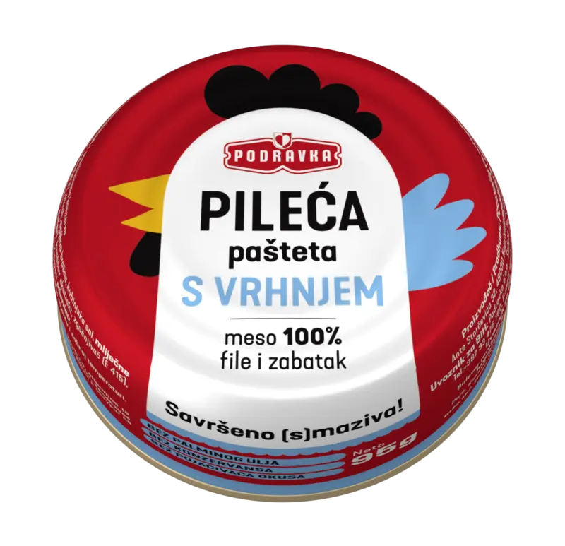 Pileća pašteta s vrhnjem