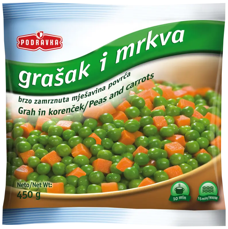Grašak i mrkva