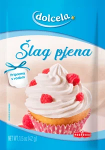 Šlag pjena – priprema s vodom