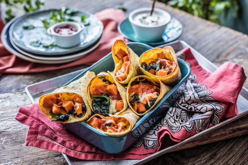 Vegetarijanske enchilade