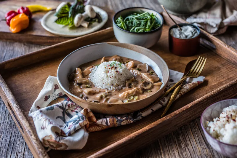 Stroganoff na brazilski