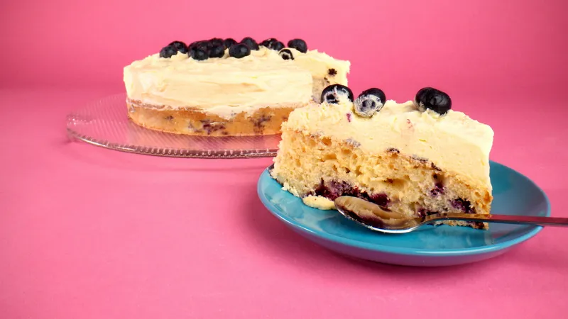 Muffin kolač s borovnicama