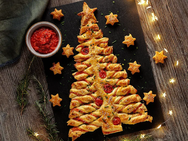 Blagdansko drvce s ajvarom