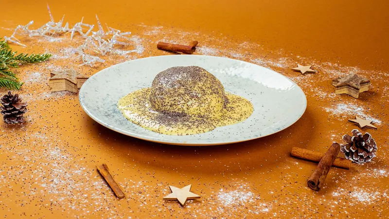 Germknedle u umaku od vanilije