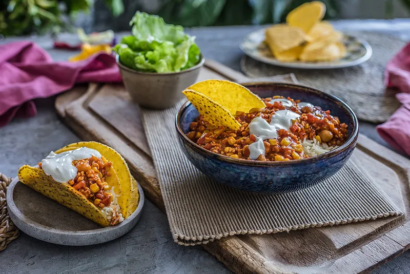 Chili con carne s piletinom