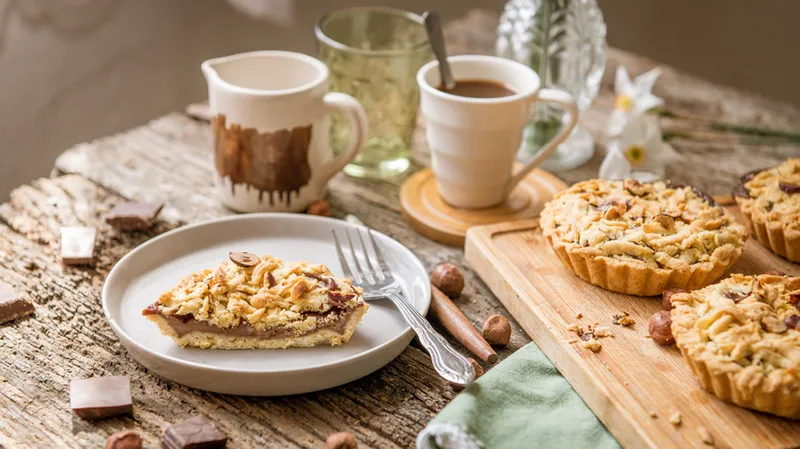 Čupava pita s čokoladnim pudingom