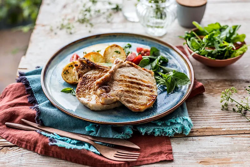 Svinjski kotleti na roštilju