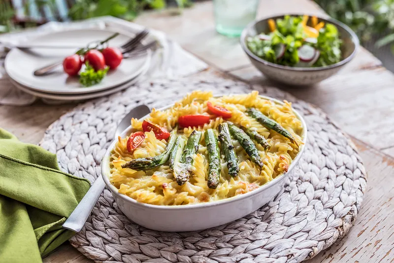 Proljetna zapečena tjestenina