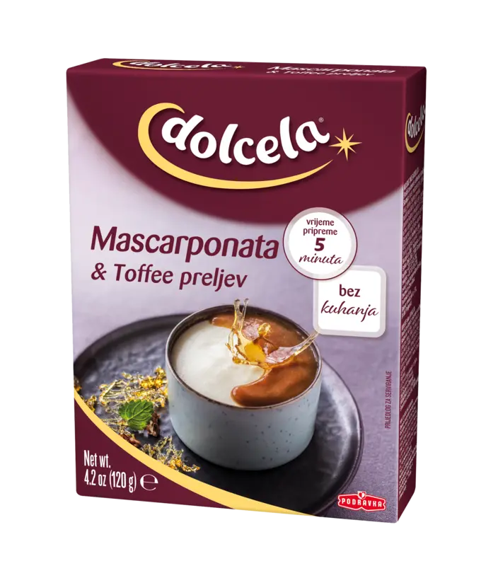 Mascarponata i toffee preljev