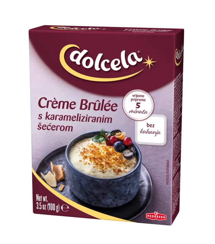 Creme brulee s karameliziranim šećerom