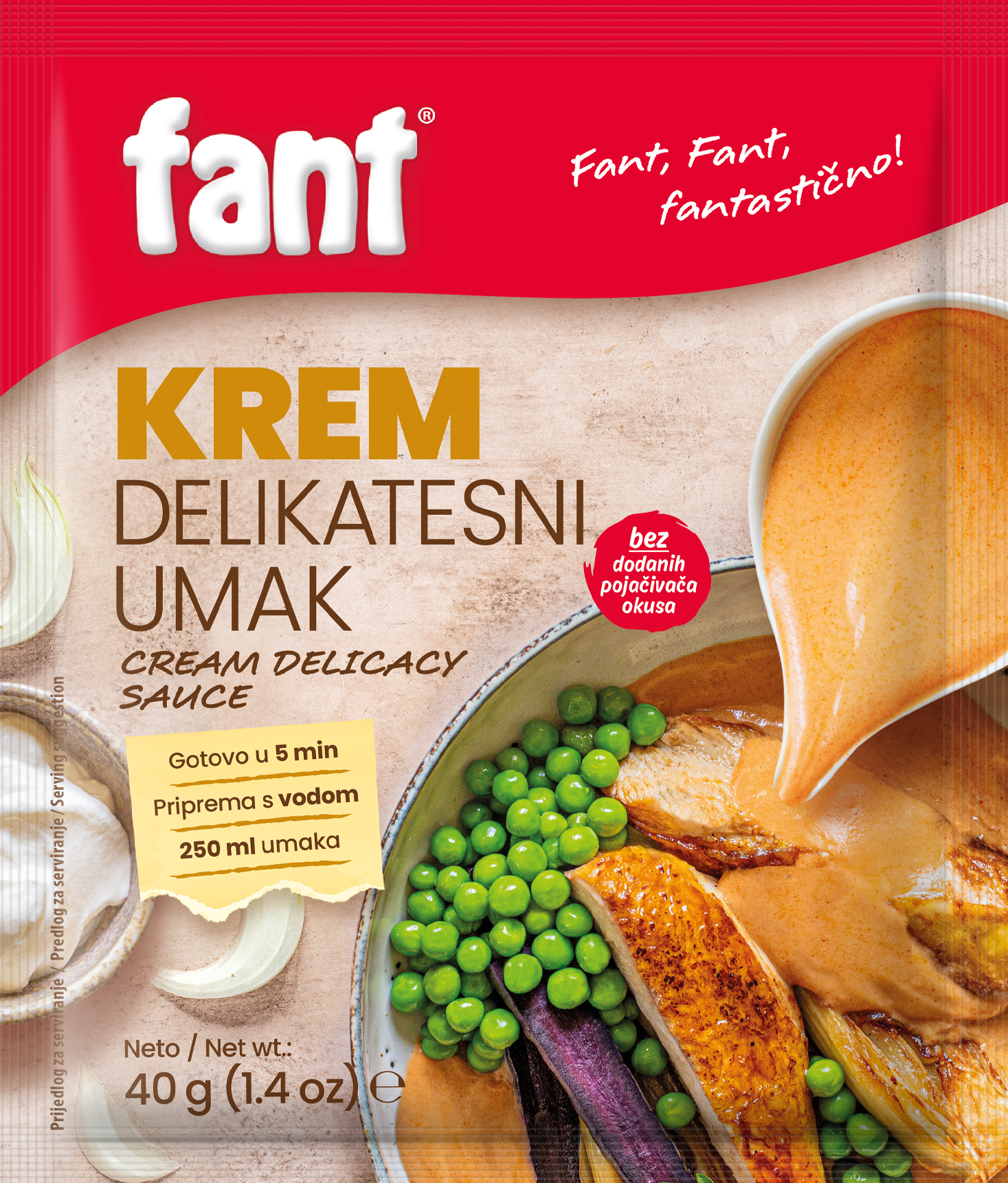 Fant krem delikatesni umak