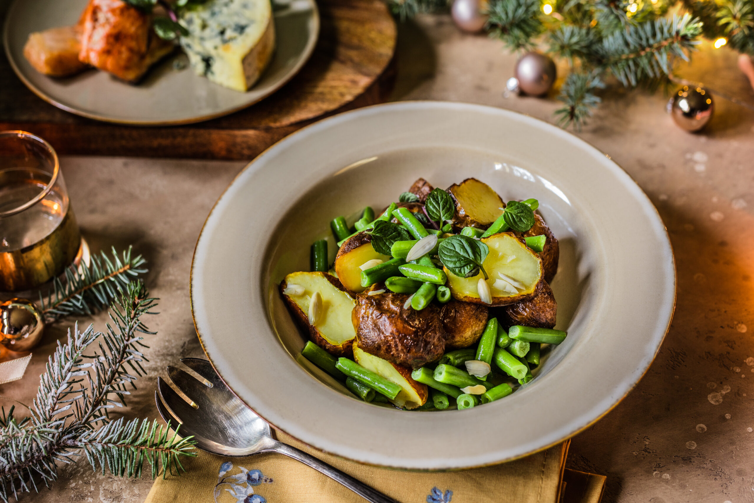 Fina salata od krumpira s mahunama