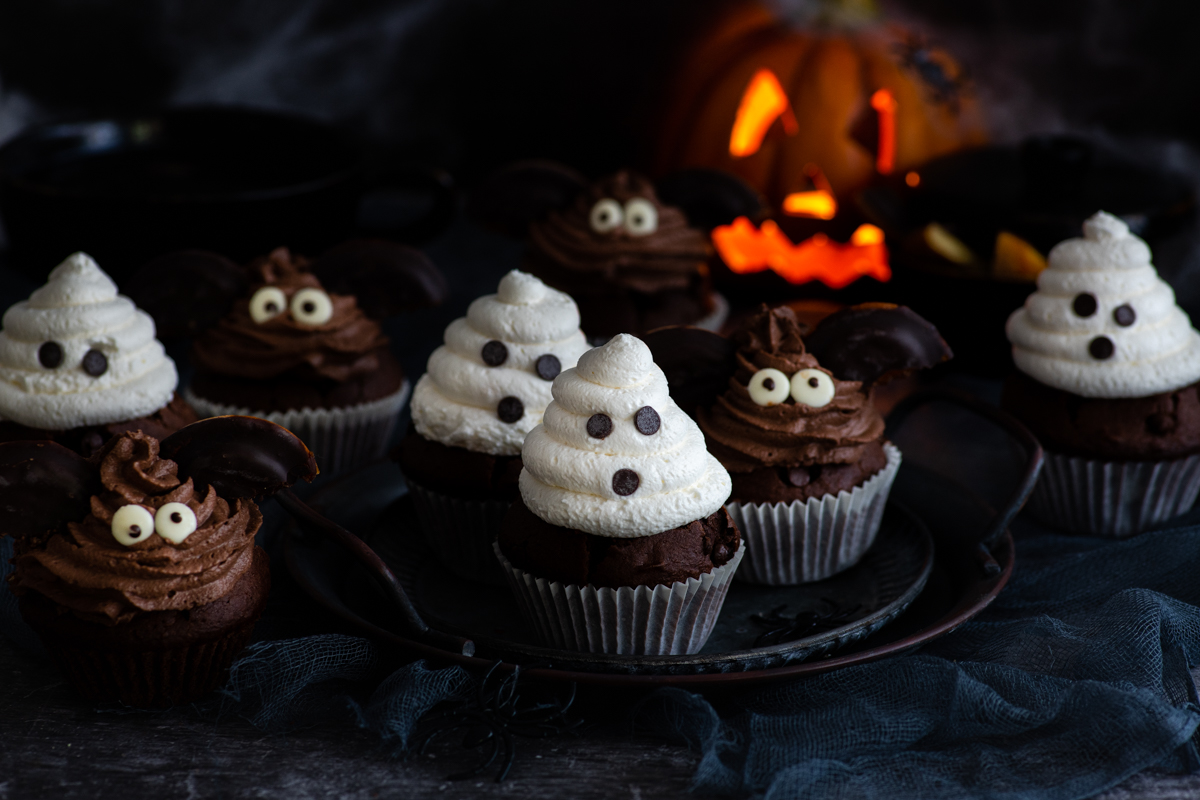 Halloween muffini