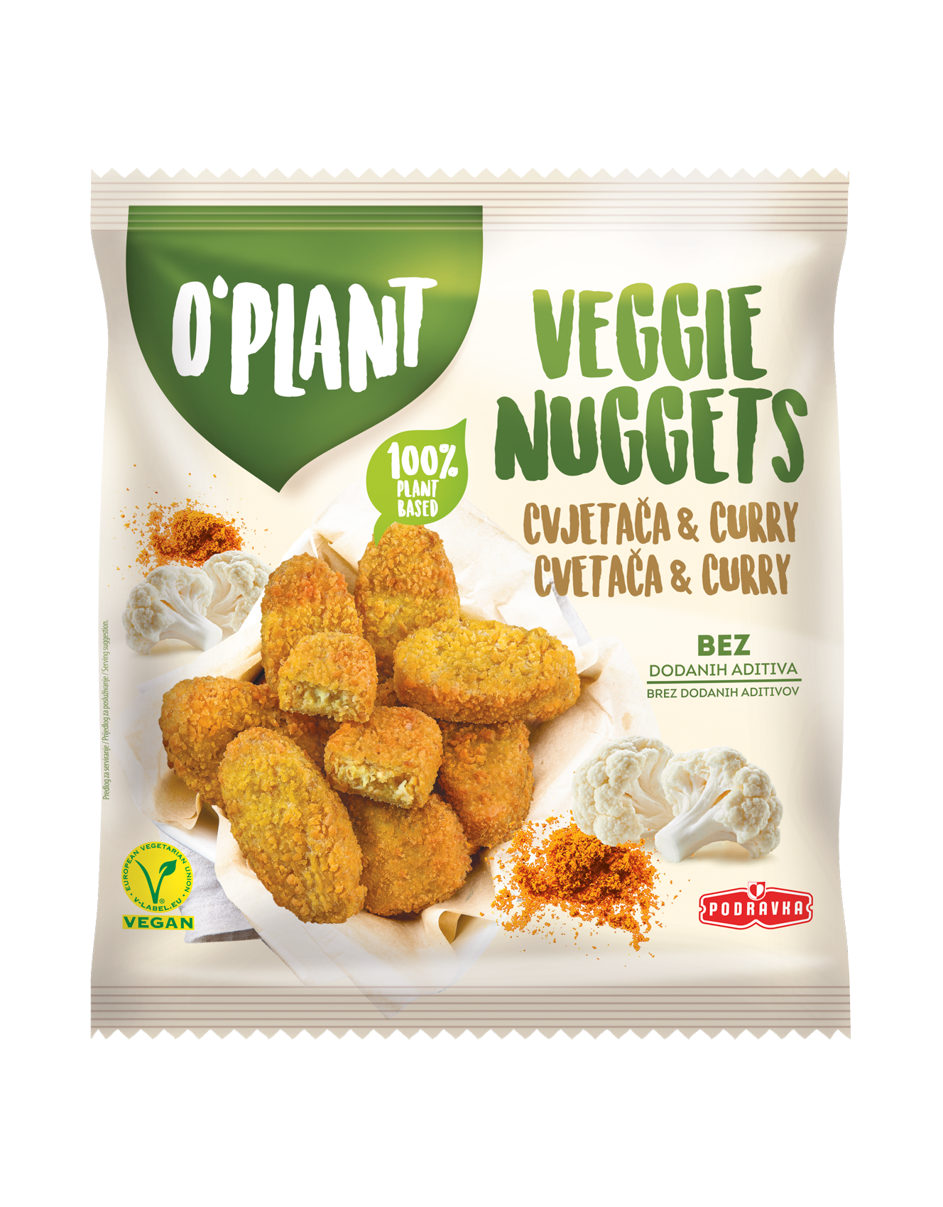 Veggie nuggets cvjetača & curry