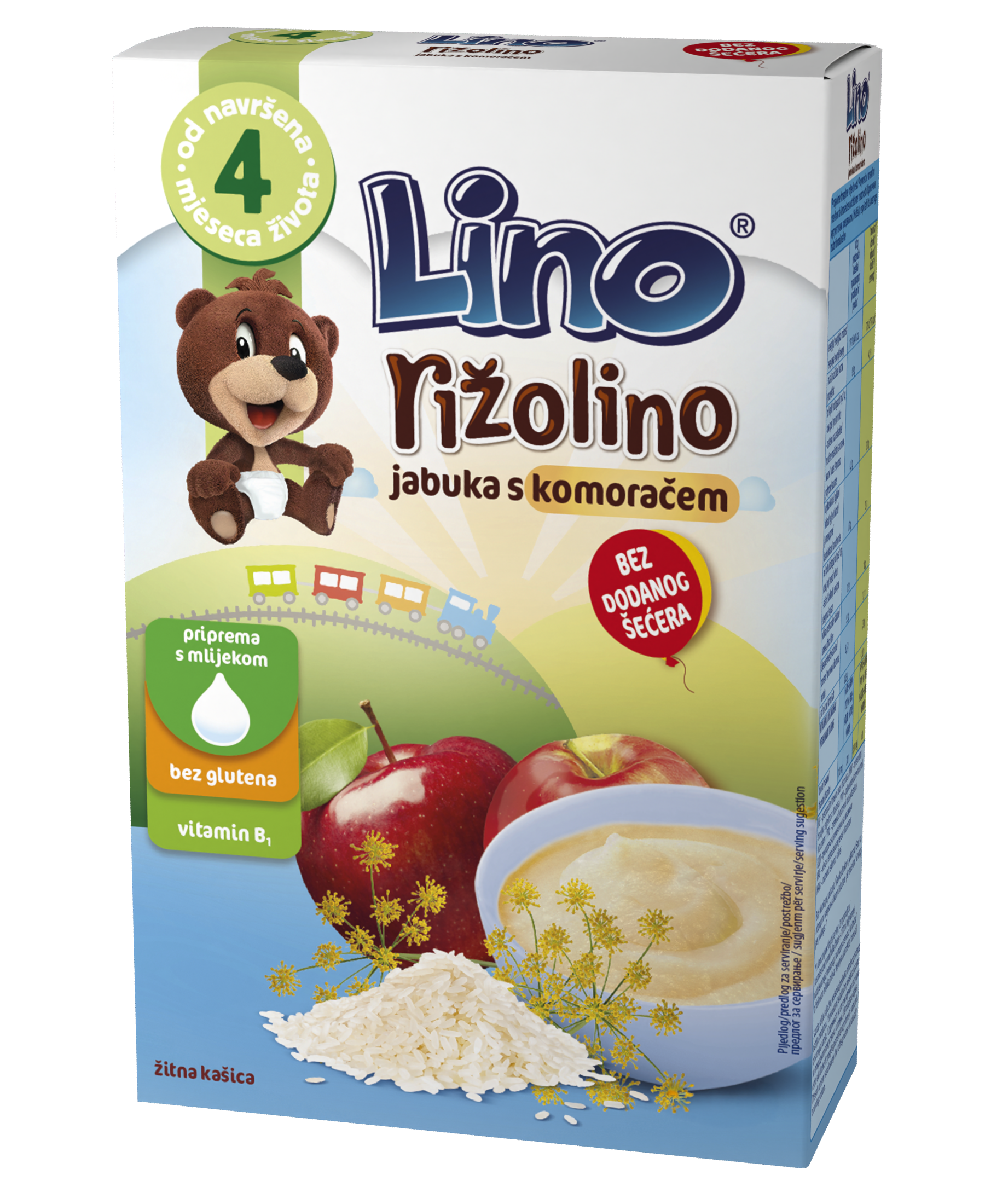 Rižolino jabuka s komoračem