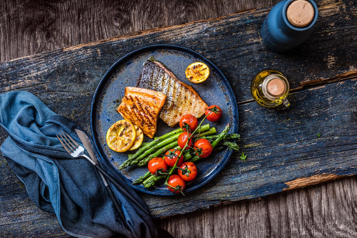 Sočni losos s roštilja