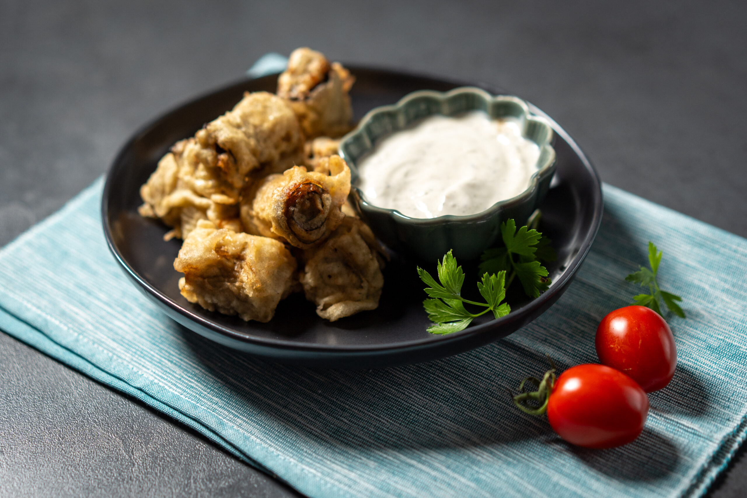 Pržene rolice patlidžana