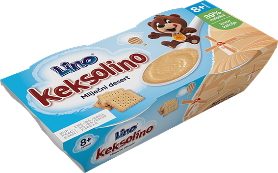 Lino keksolino mliječni desert