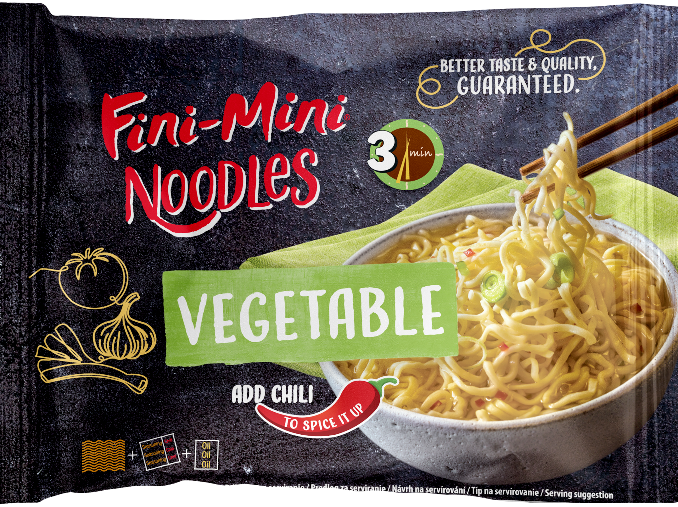Fini-Mini Povrtni noodles