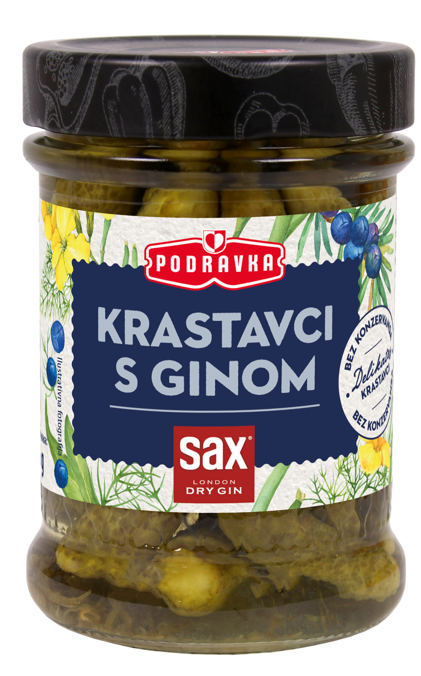 Krastavci s ginom