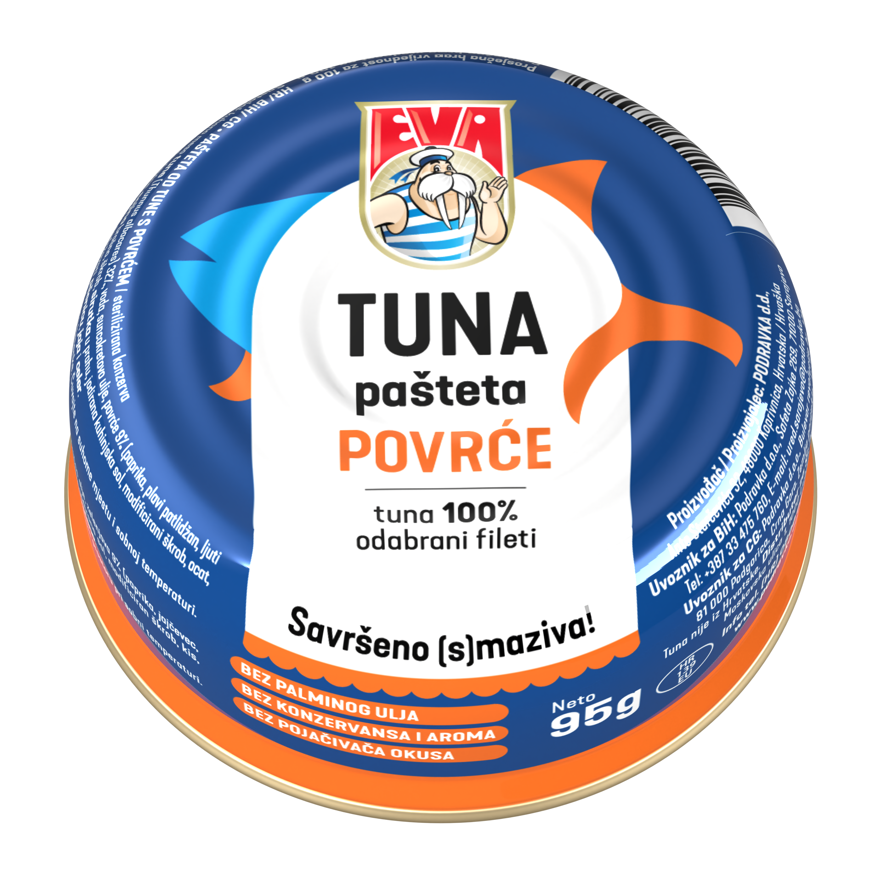 Tuna pašteta povrće