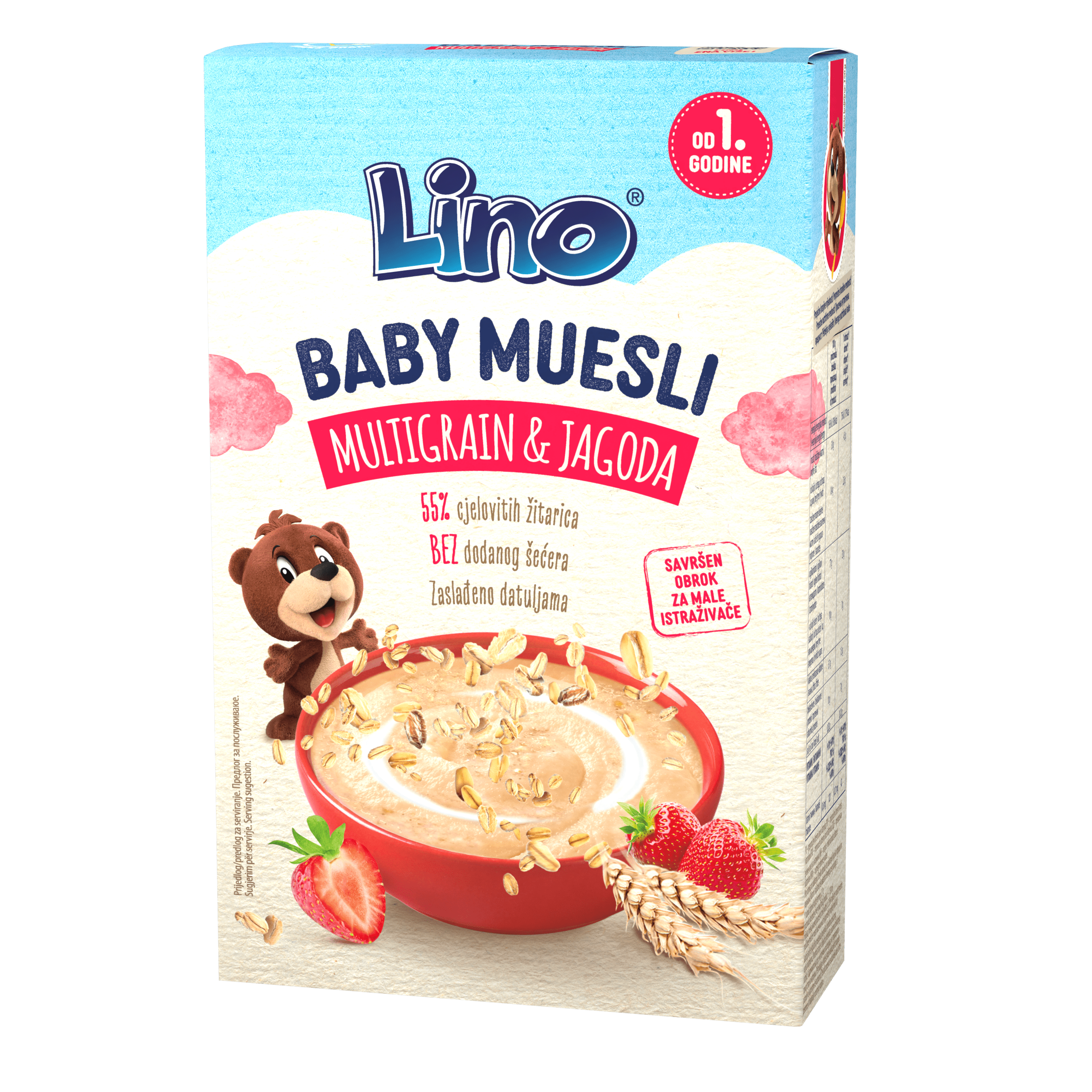 Lino Baby Muesli Multigrain & Jagoda