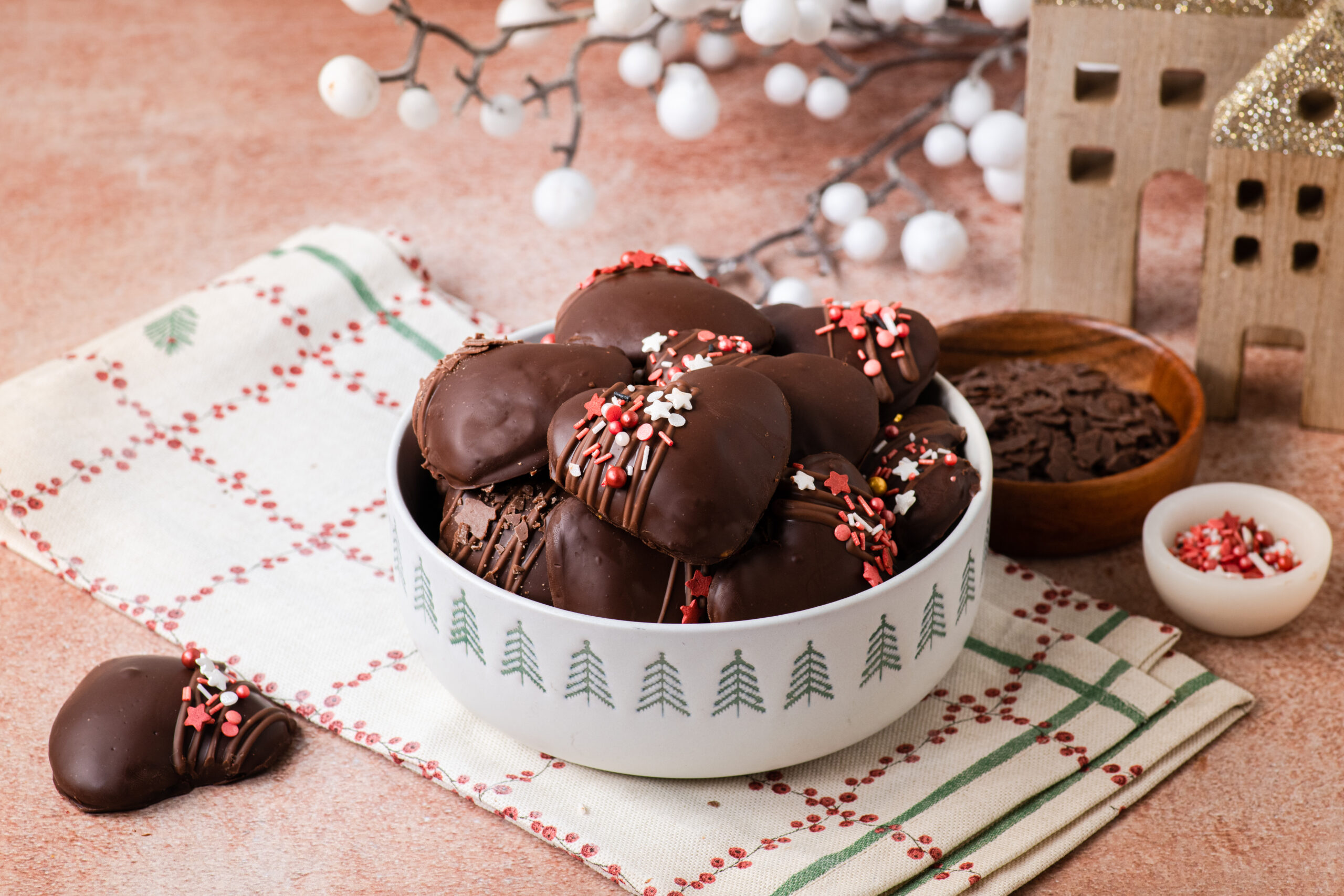 Medena srca s višnjama