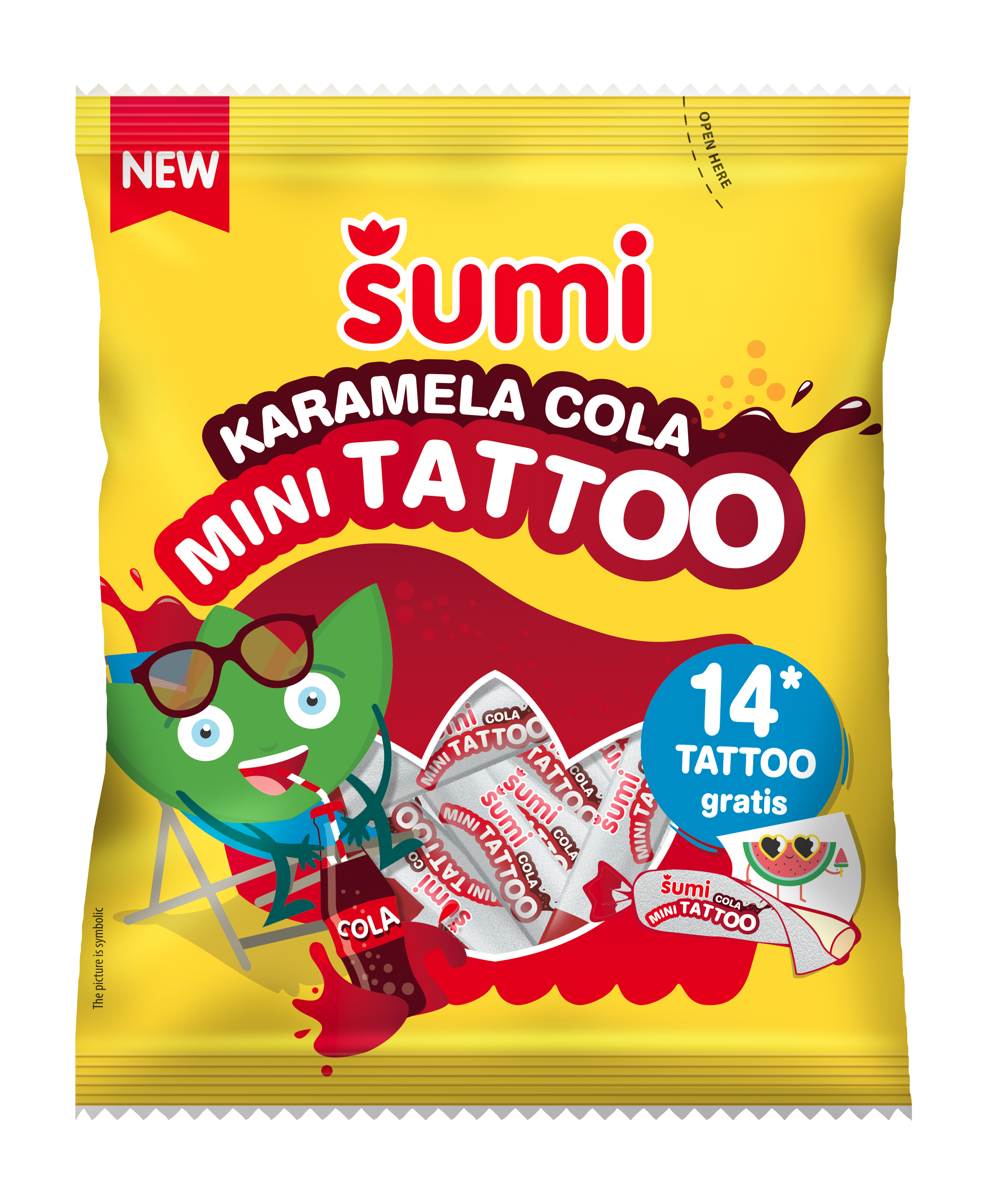Šumi mini tattoo cola