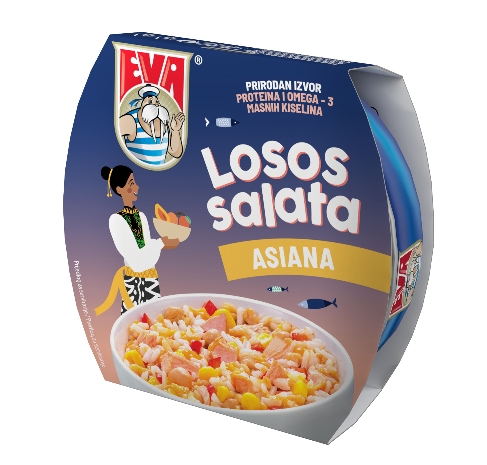 Eva losos salata Asiana