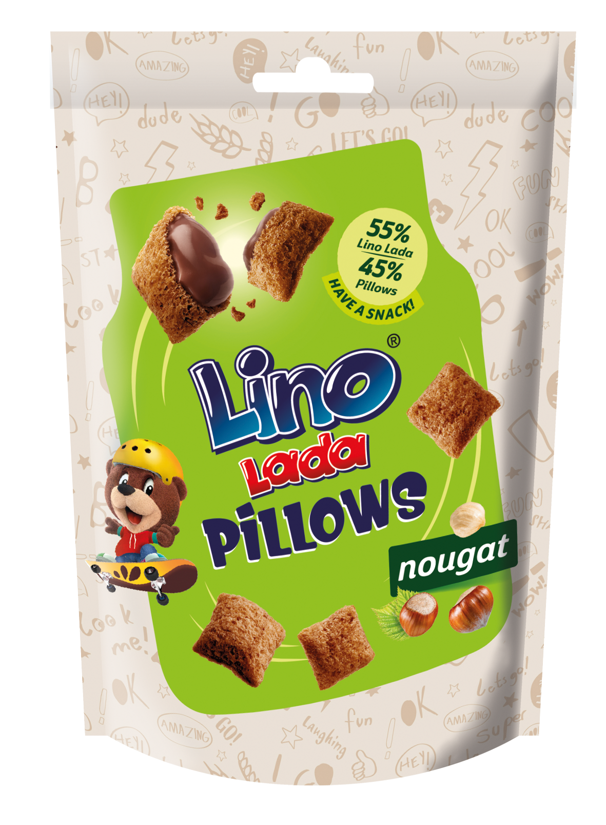 Pillows nougat