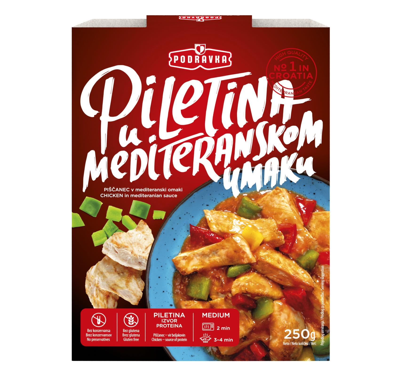 Piletina u mediteranskom umaku