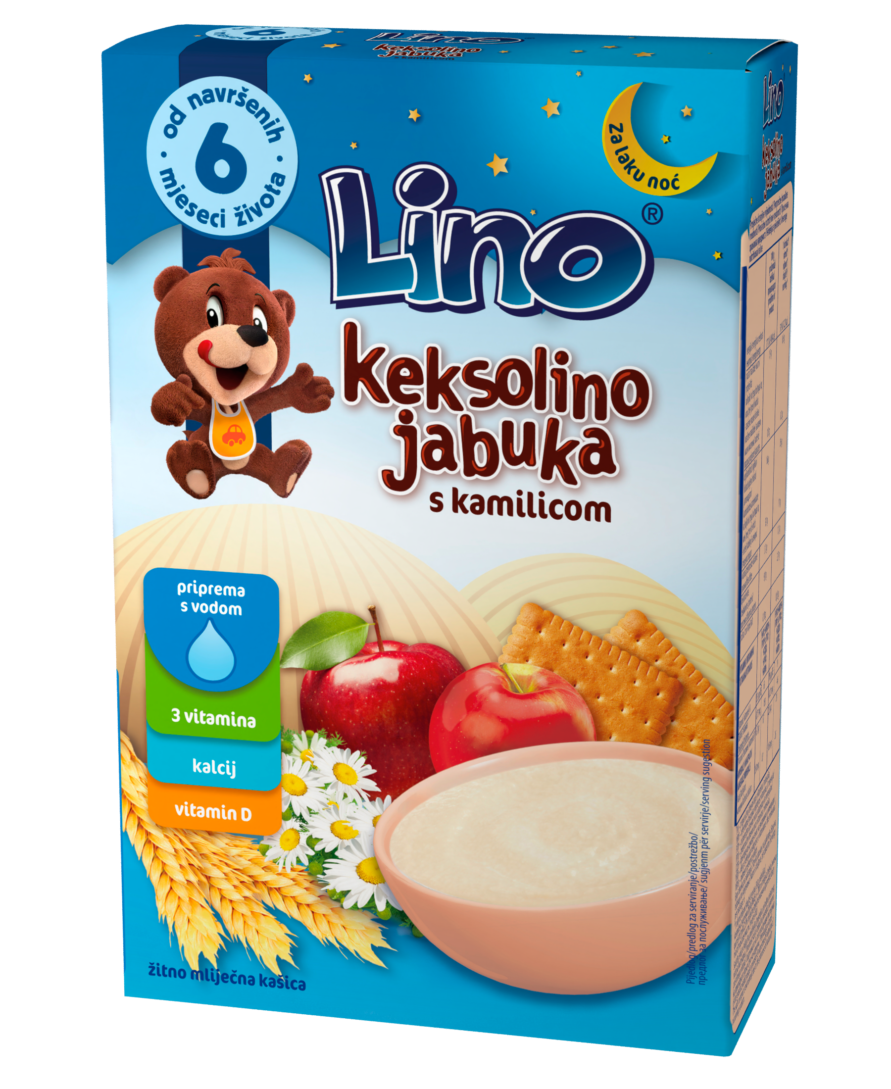Lino Keksolino jabuka s kamilicom