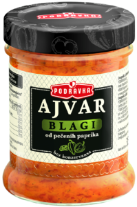 Ajvar od pečenih paprika – blagi