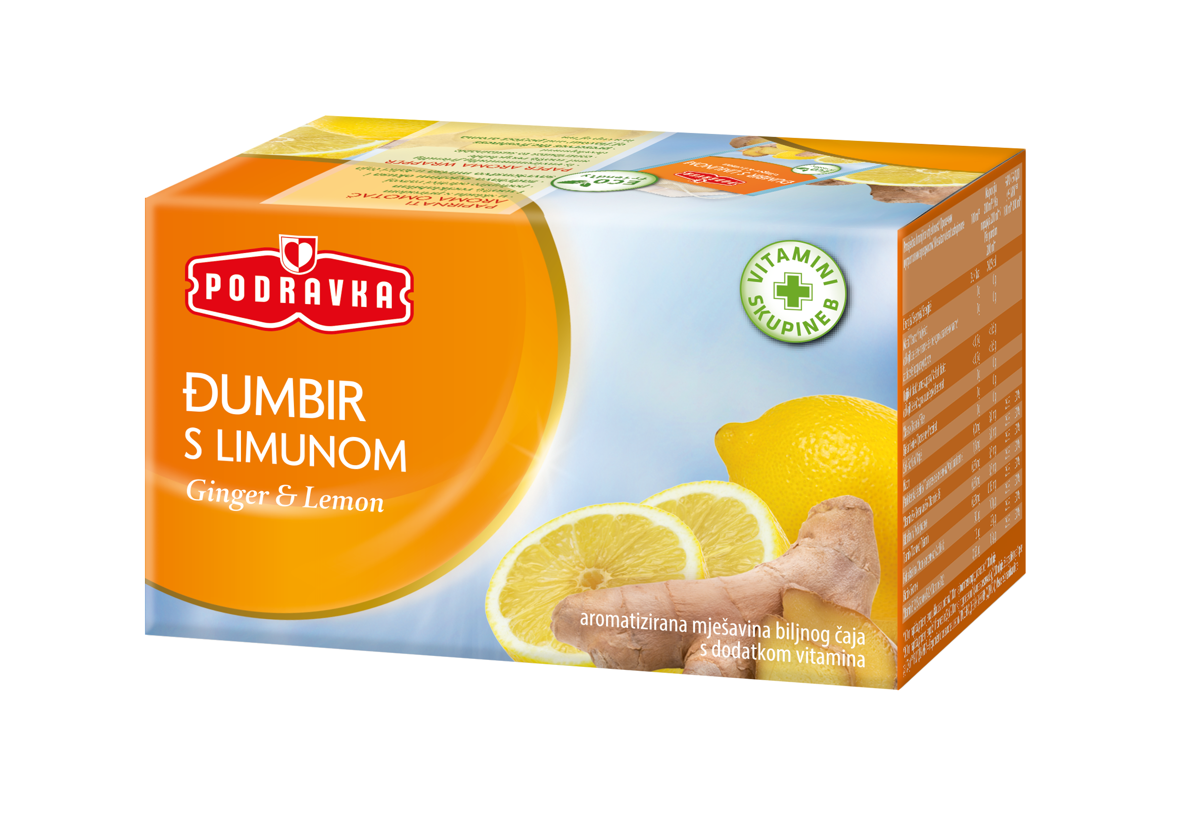 Vrući đumbir s limunom