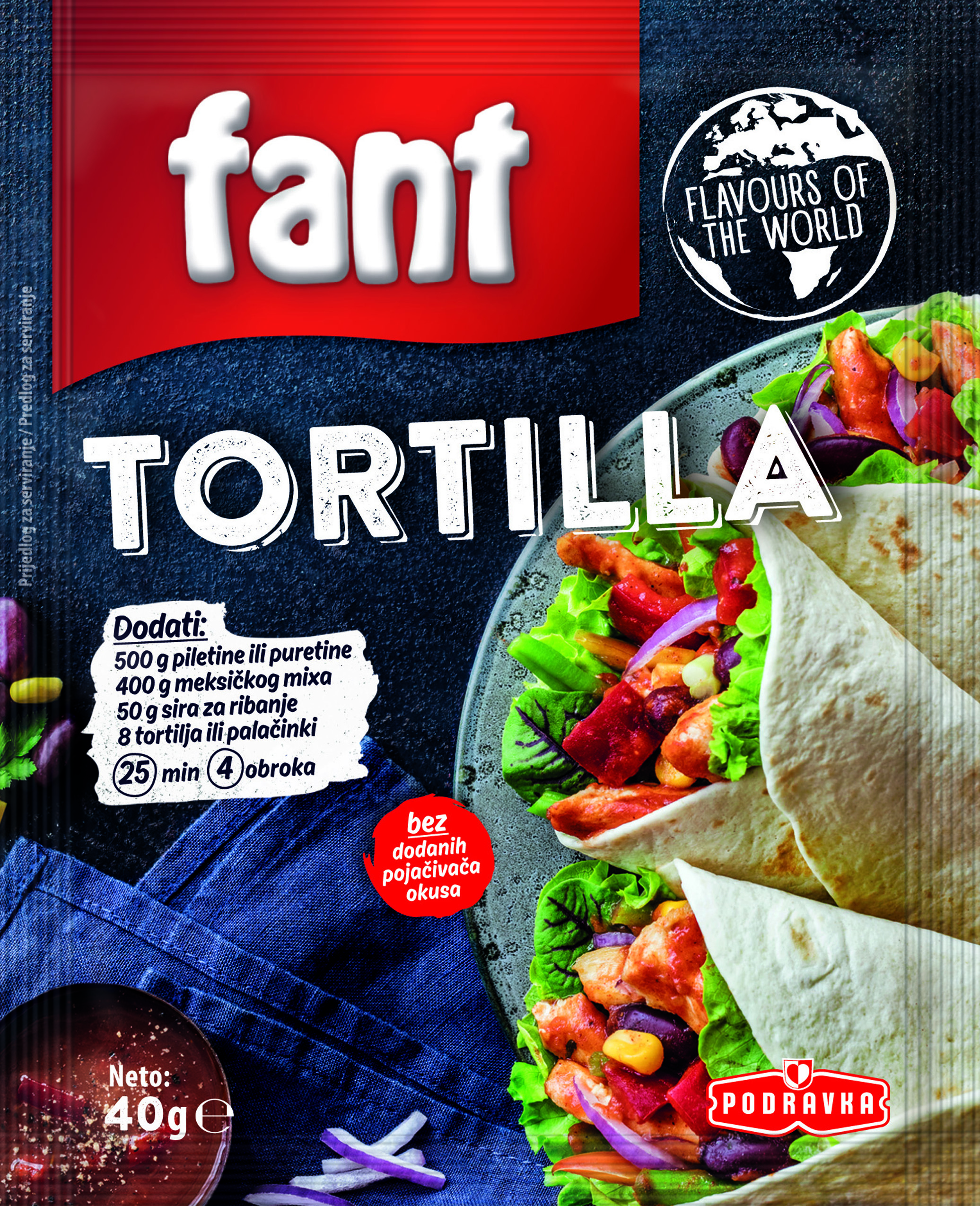 Fant tortilje