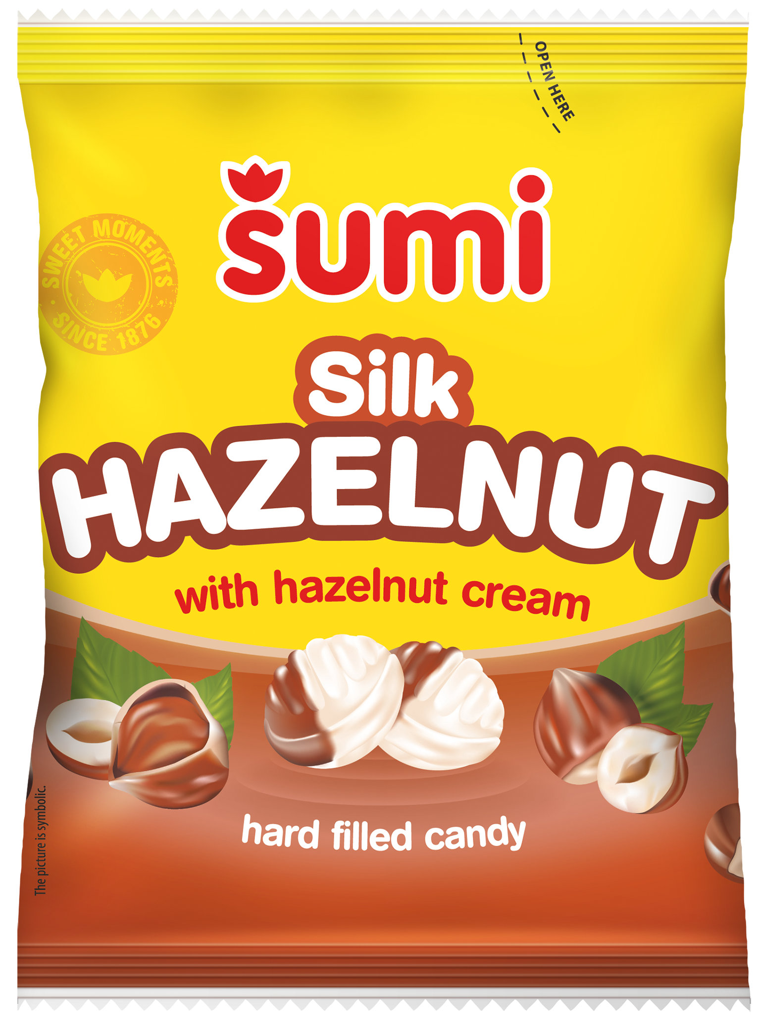 Tvrdi bombon svileni lješnjak